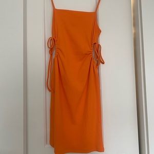 Orange Zara Mini Dress